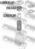 LANDROVER LR032578 Mounting, shock absorbers